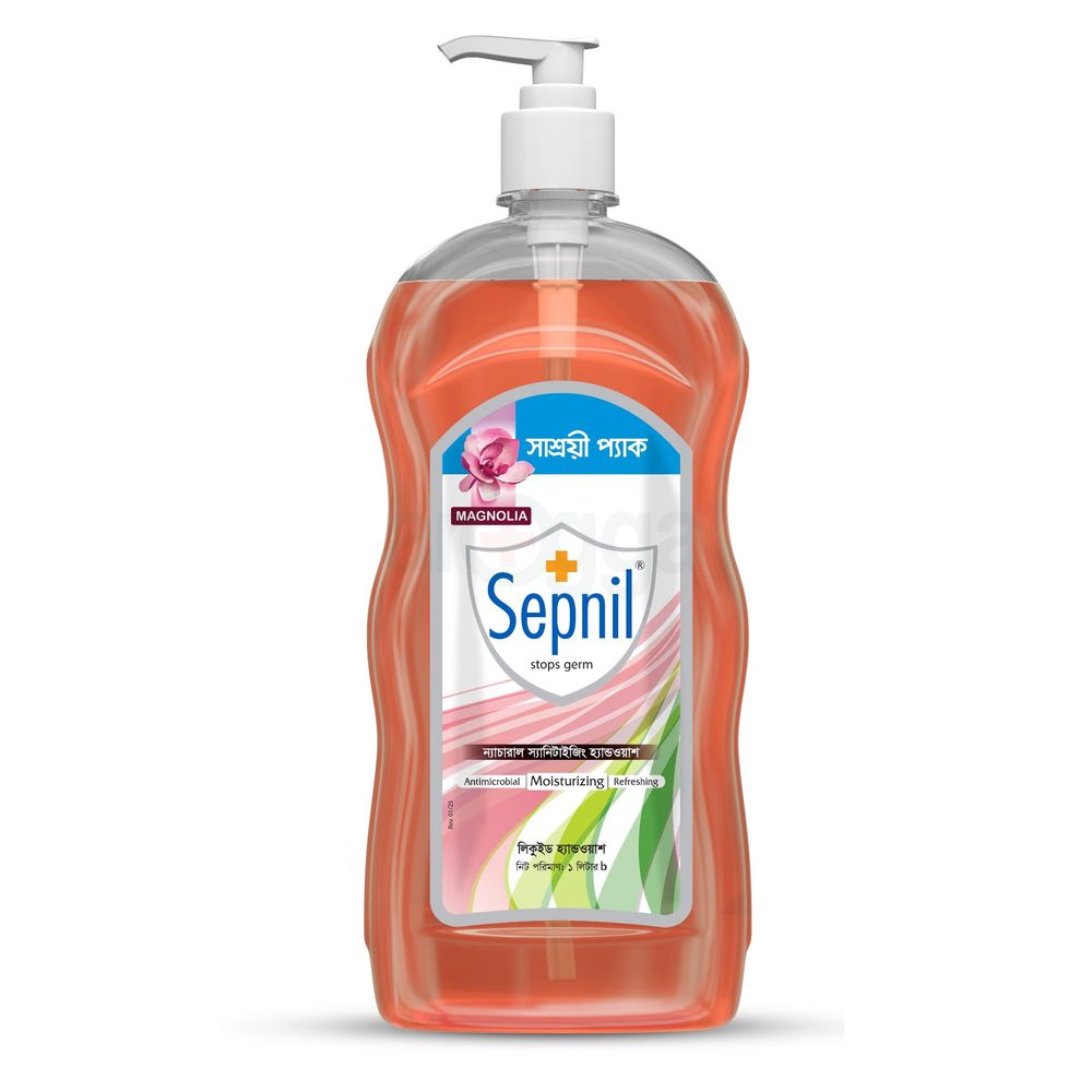 Sepnil Natural Sanitizing Handwash Magnolia 1 L  