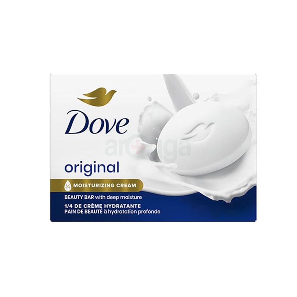Dove Original Moisturizing Cream Beauty Bar Soap with Deep Moisture  