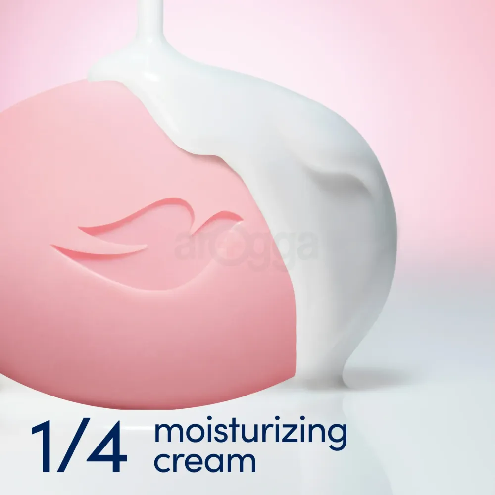 Dove Pink Rosa Moisturizing Cream Beauty Bar Soap with Peony & Rose Oil  