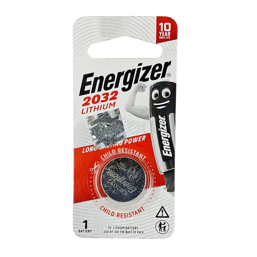 Energizer 2032 Lithium Battery  CR2032 BP1  