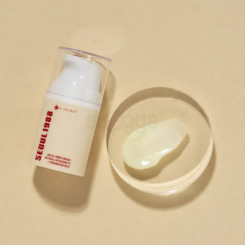 K Secret Seoul 1988 Cream with Retinal Liposome 1% + Fermented Rice 50ml  