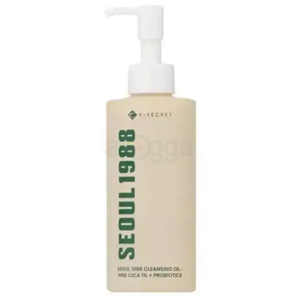 K Secret Seoul 1988 Cleansing Oil with Pine Cica 1% + Probiotics 200ml  