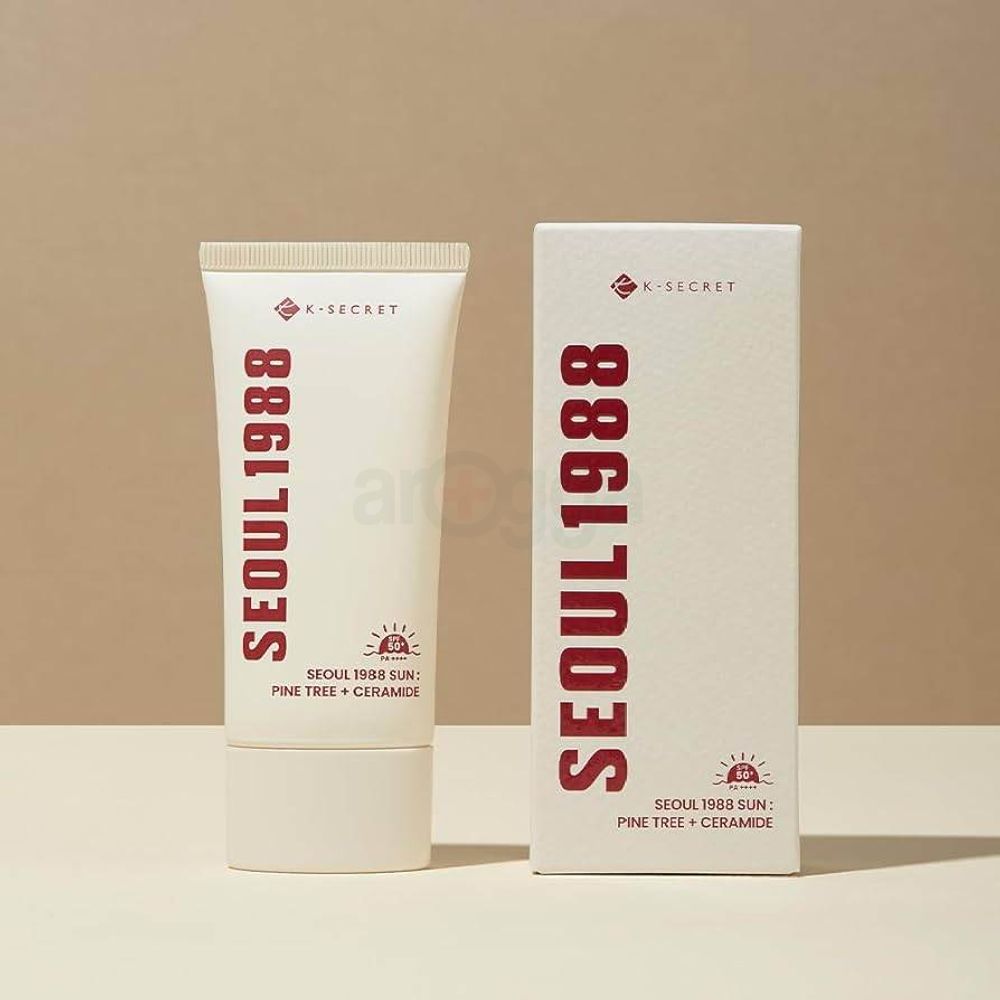 K Secret Seoul 1988 Sunscreen SPF 50+ PA++++ with Pine Tree + Ceramide  