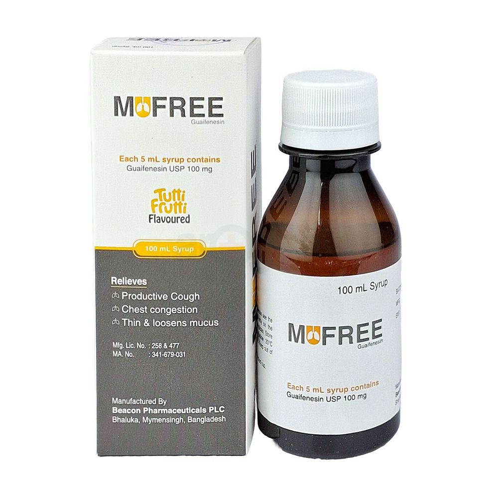 Mufree 100ml syrup