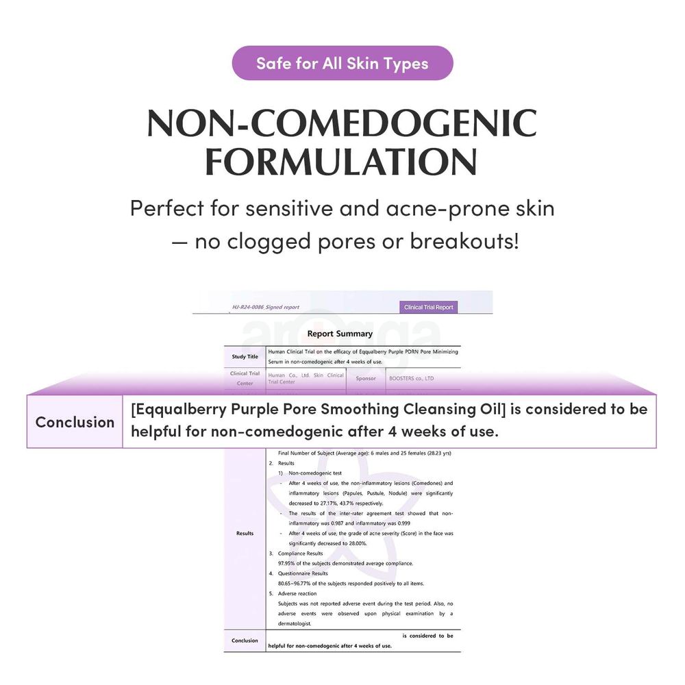 Eqqualberry Purple Rice Pore Soothing Cleansing Oil  