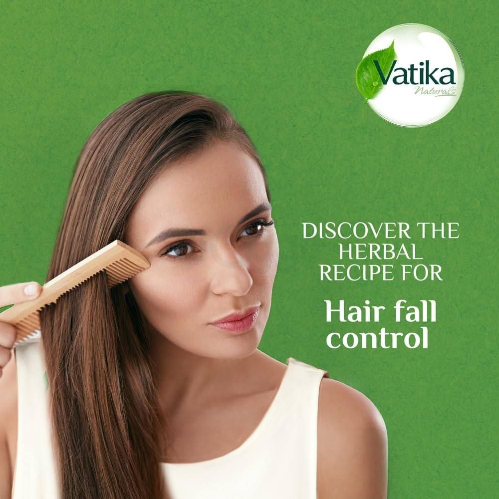 Vatika Naturals Hair Fall Control Conditioner with Cactus & Gergir for Weak Hair, Prone to Hair Fall  