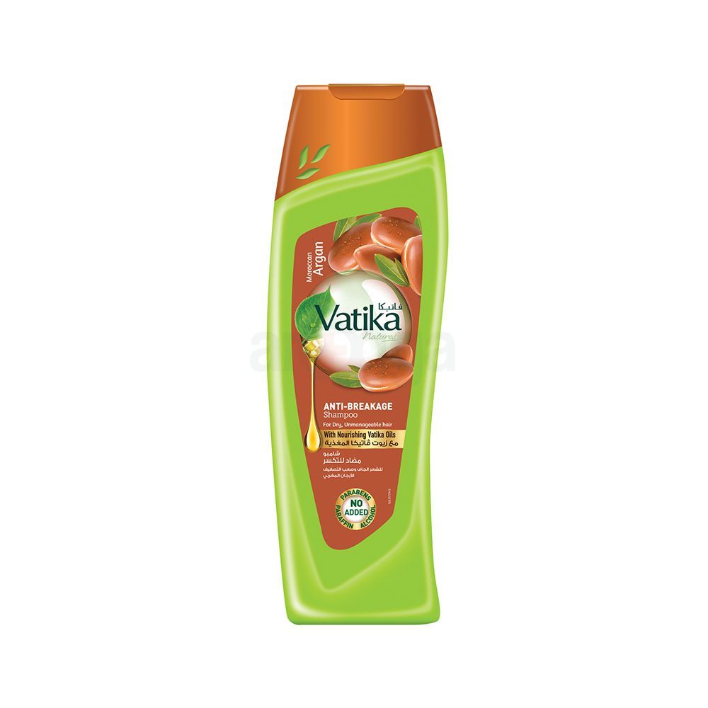 Vatika Naturals Anti-Breakage Shampoo with Nourishing Vatika Oils for Dry, Unmanageable Hair  