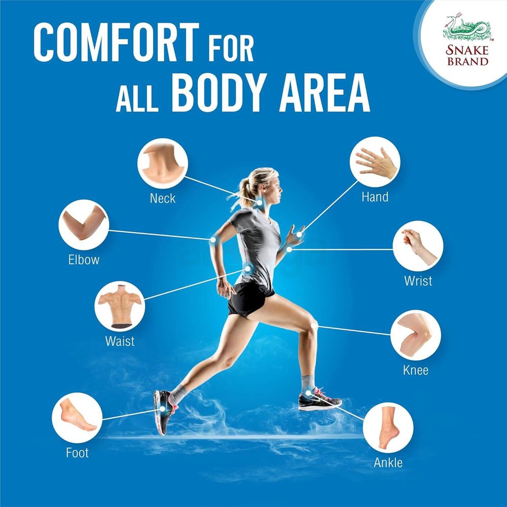 Snake Brand Prickly Heat Refreshing Cooling Powder with Kelp Complex  