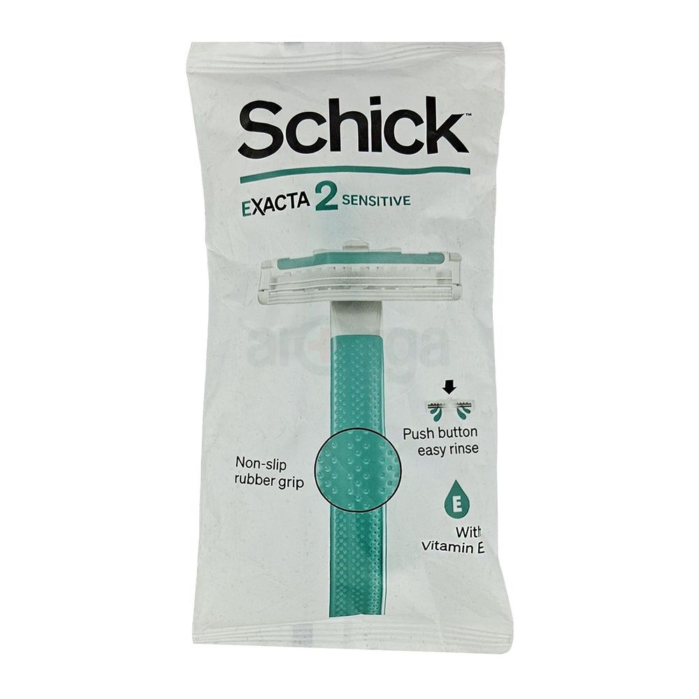 Schick Exacta 2 Sensitive Razor with Vitamin E  