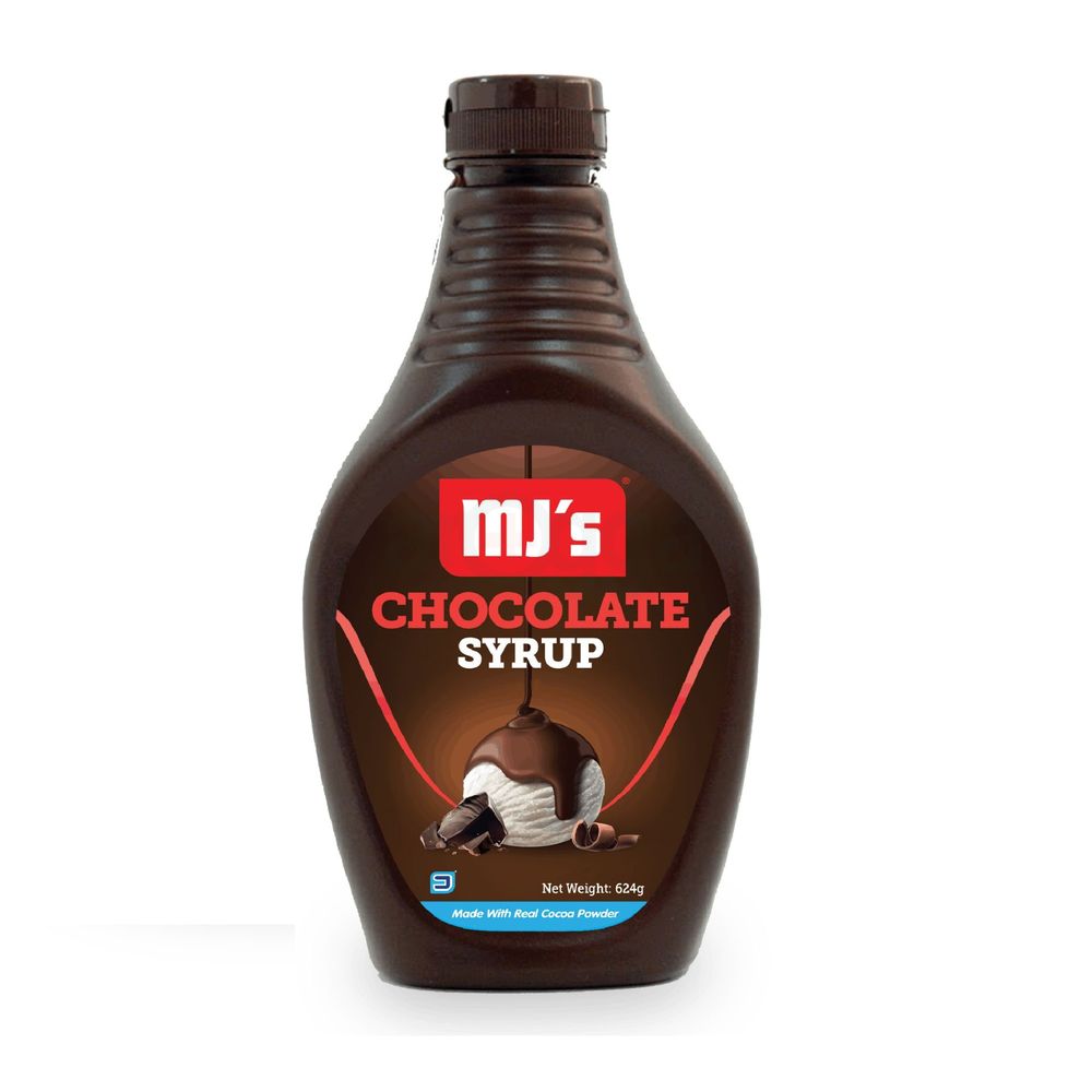 MJ's Chocolate Syrup 624g  