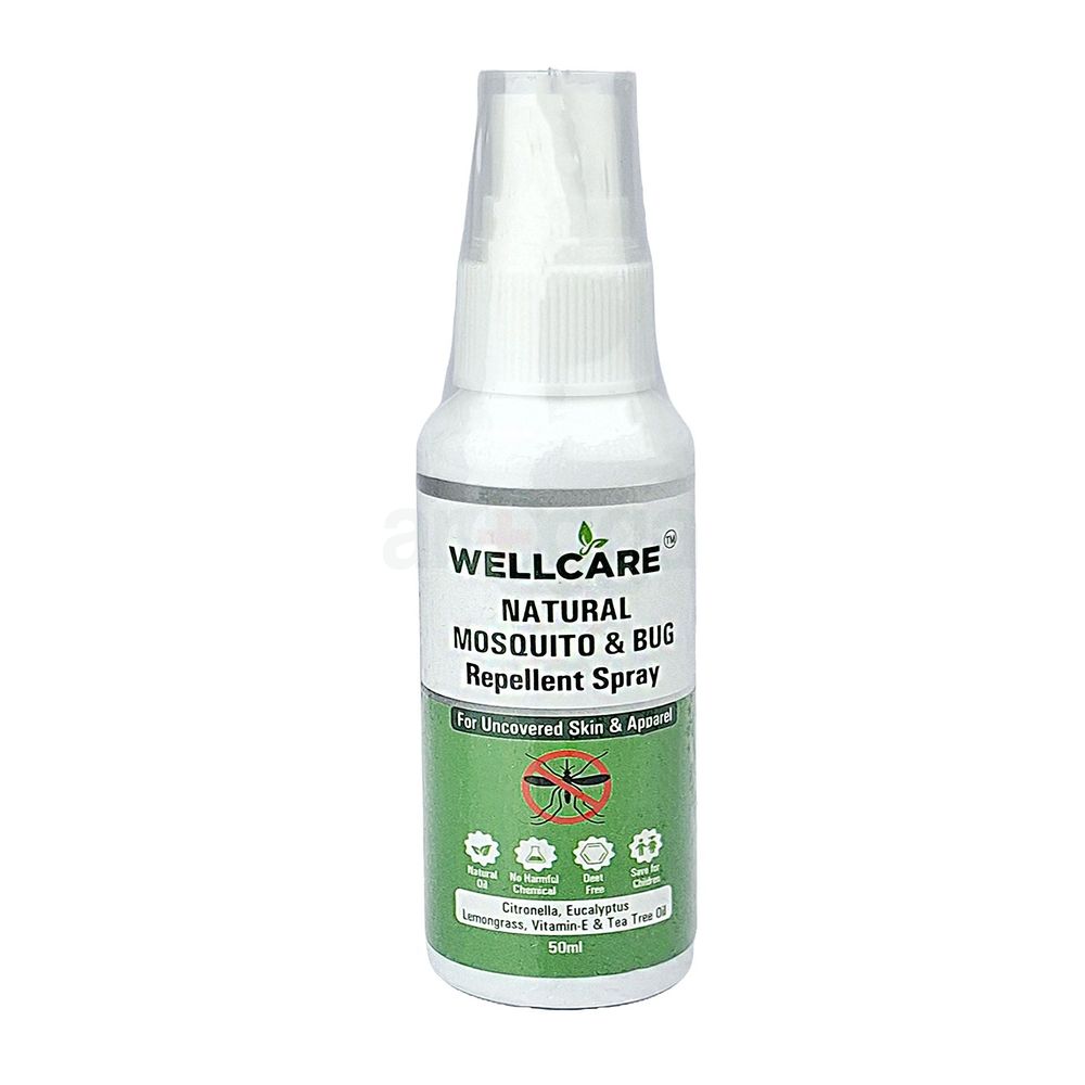 Wellcare Natural Mosquito & Bug Repellent Spray  