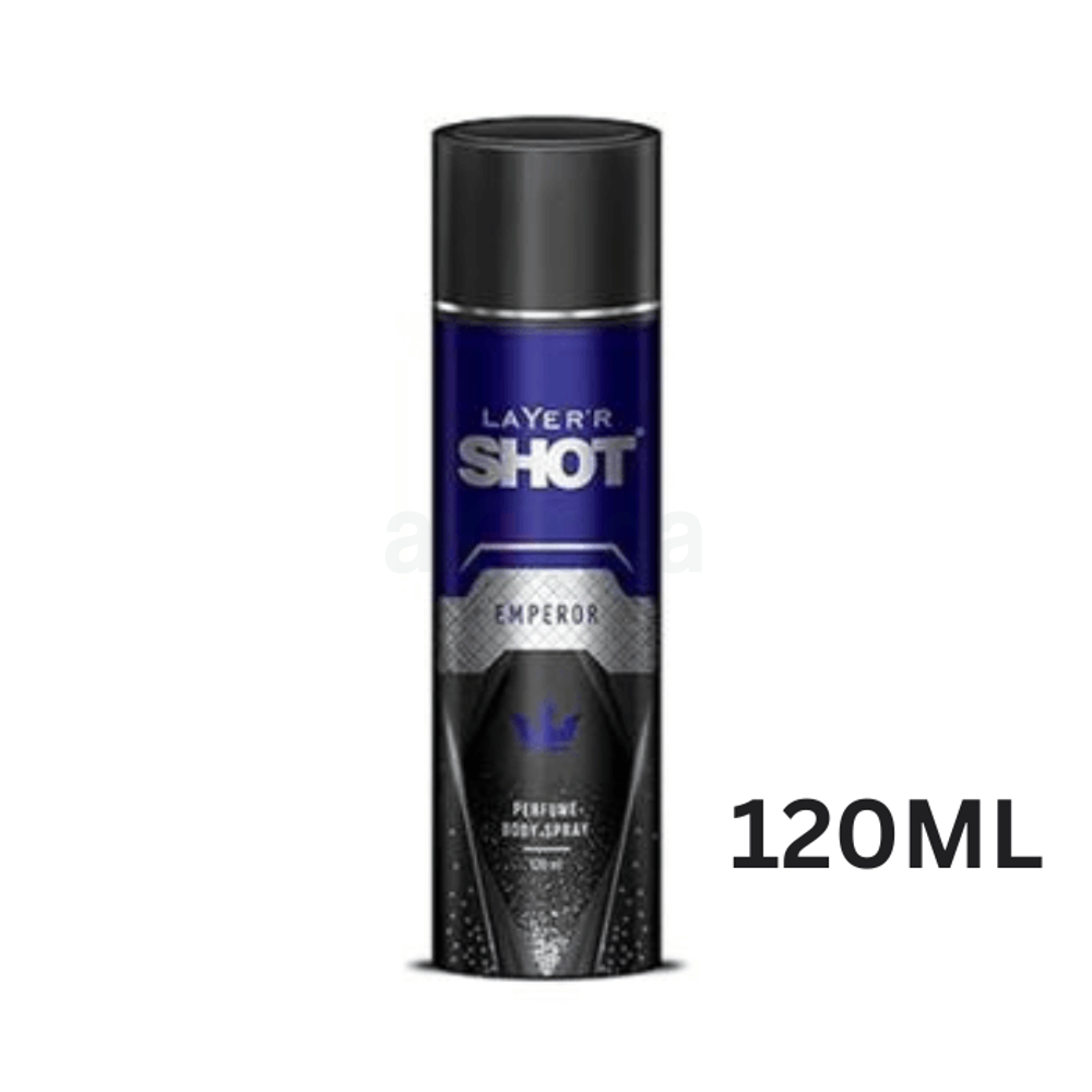 Layer’r Shot Emperor Deodorant Body Spray 120ml  