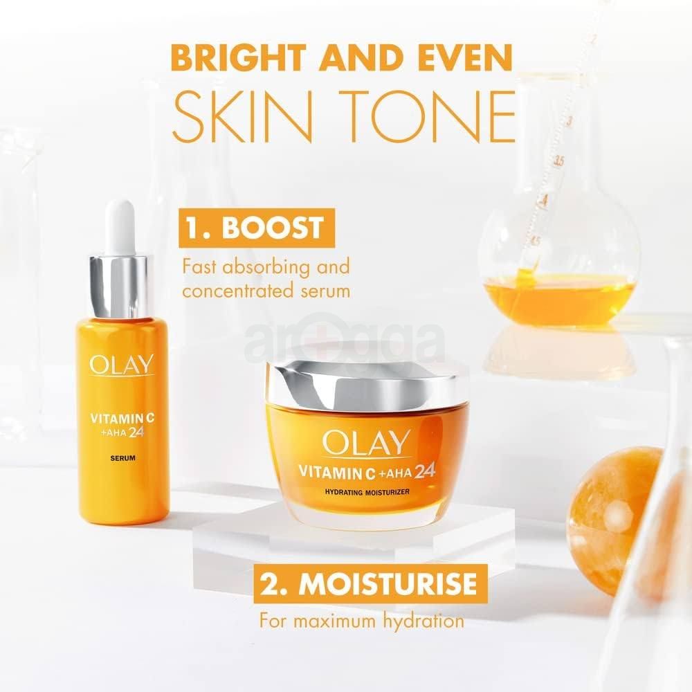 Olay Regenerist Vitamin C + AHA 24 Night Gel Cream  