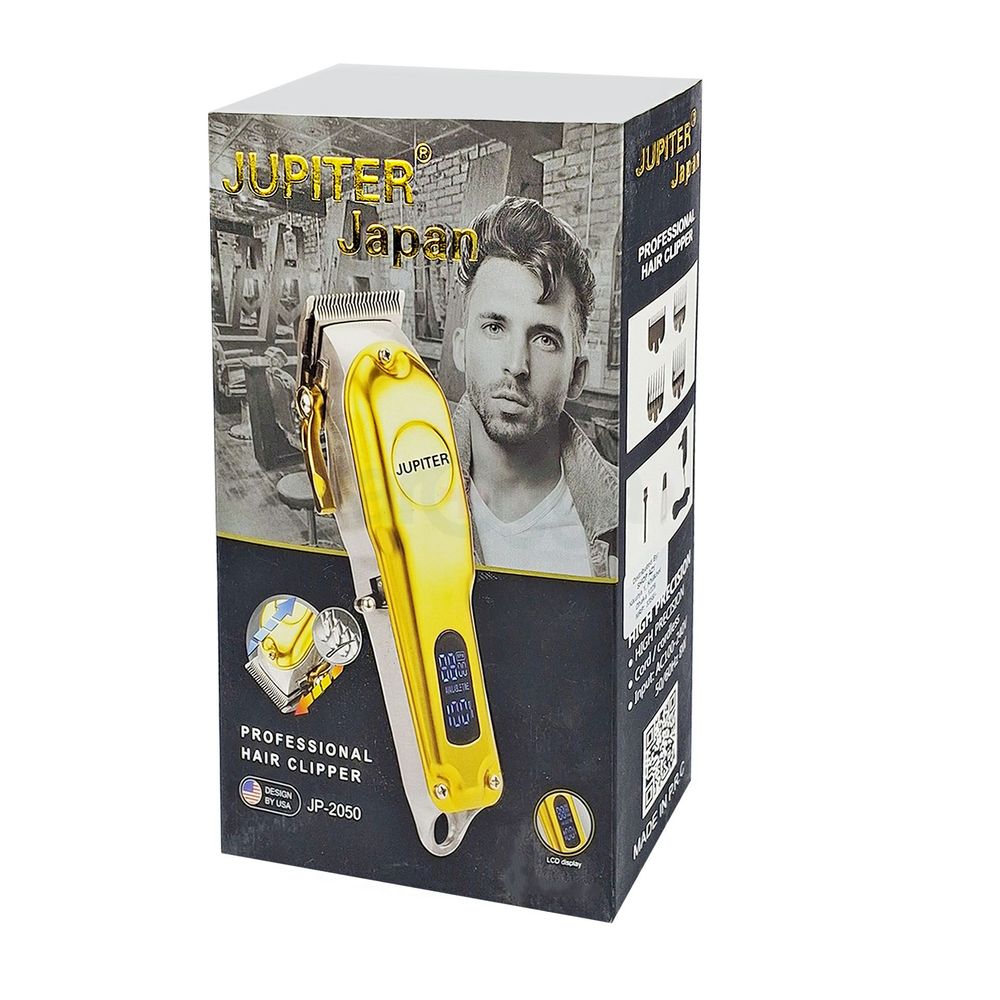JUPITER JP -2050 Rechargeable Digital Display Hair Clipper & Beard Trimmer  