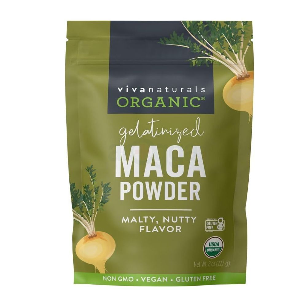 Viva Naturals USDA Organic Maca Powder - 227gm  