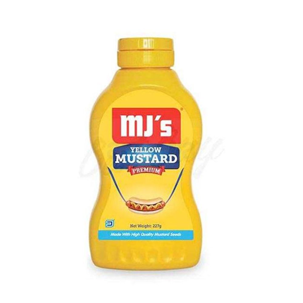 MJ's Yellow Mustard Premium 227g  