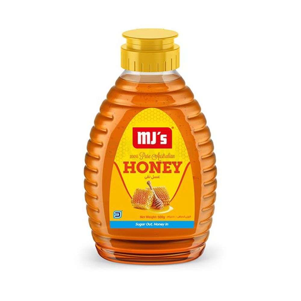 MJ's 100% Pure Australian Honey 500g  