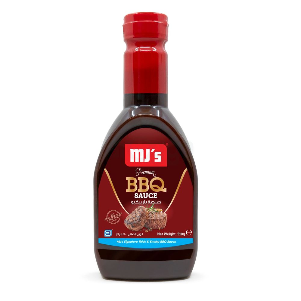 MJ's Premium BBQ Sauce 510g  