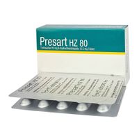 Presart HZ 80 12.5mg+80mg tablet