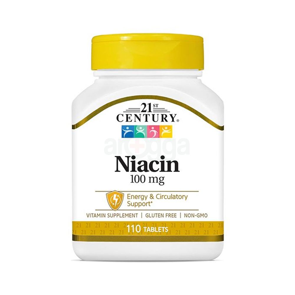 21st Century Niacin - 100mg - 110 Tablets  
