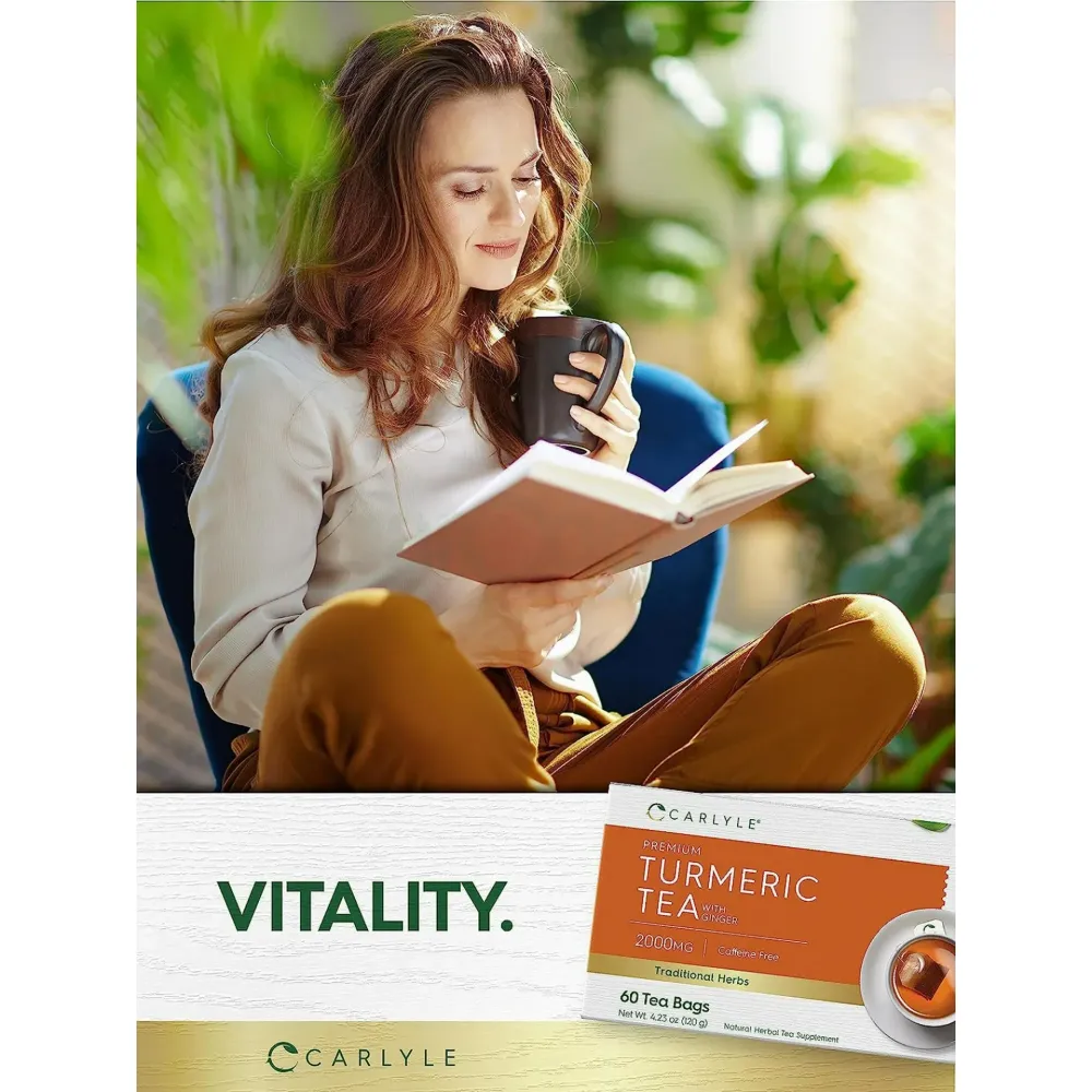 Carlyle Sugar Control Tea 1600mg - 60 Tea Bags  