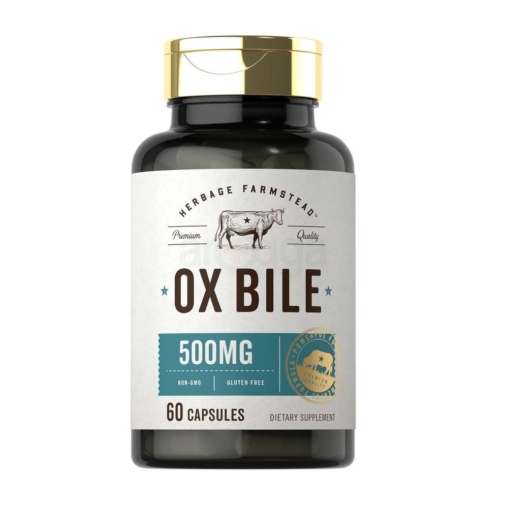 Carlyle Ox Bile 500mg - 60 Capsules  