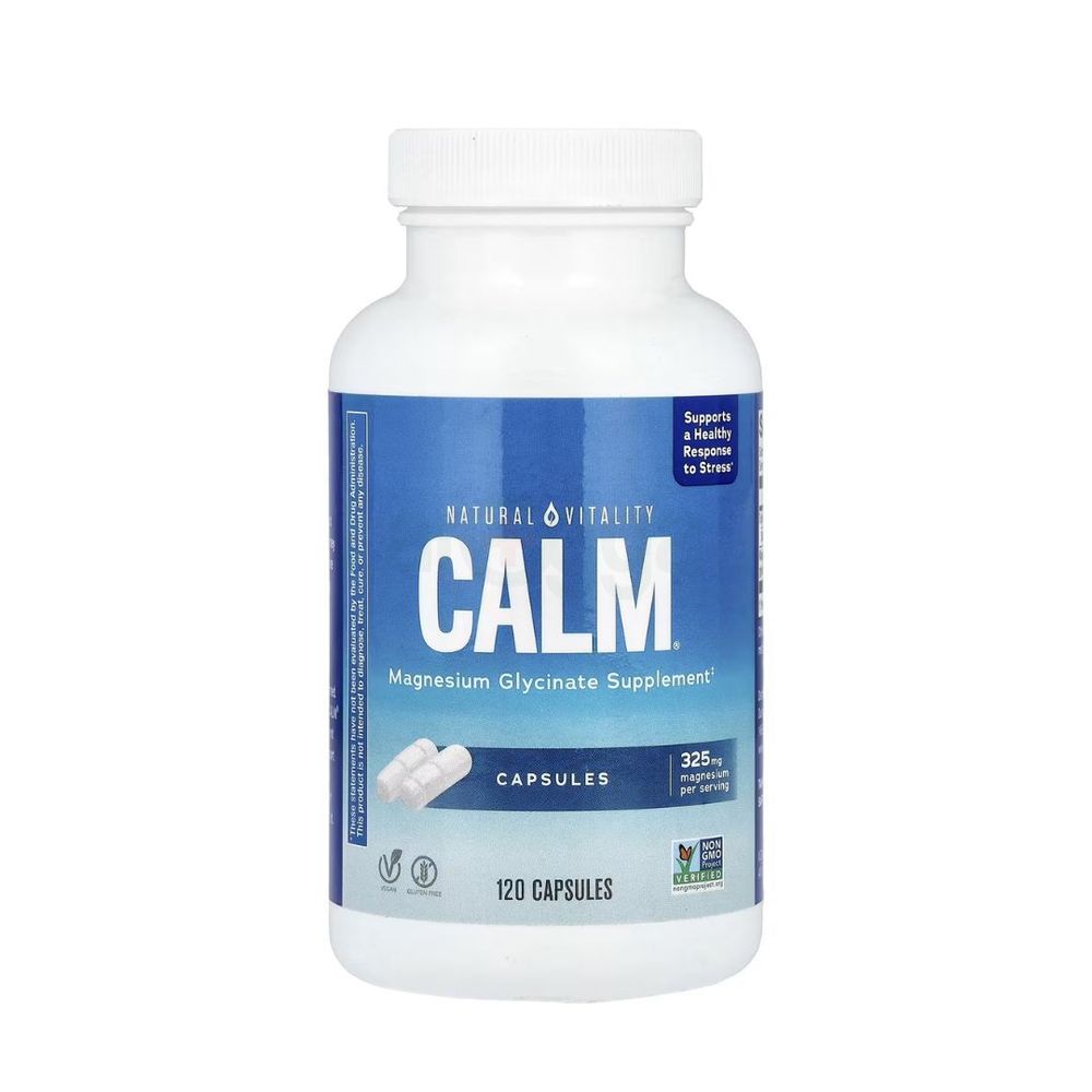 Natural Vitality, CALM®, Magnesium Glycinate, 120 Capsules  