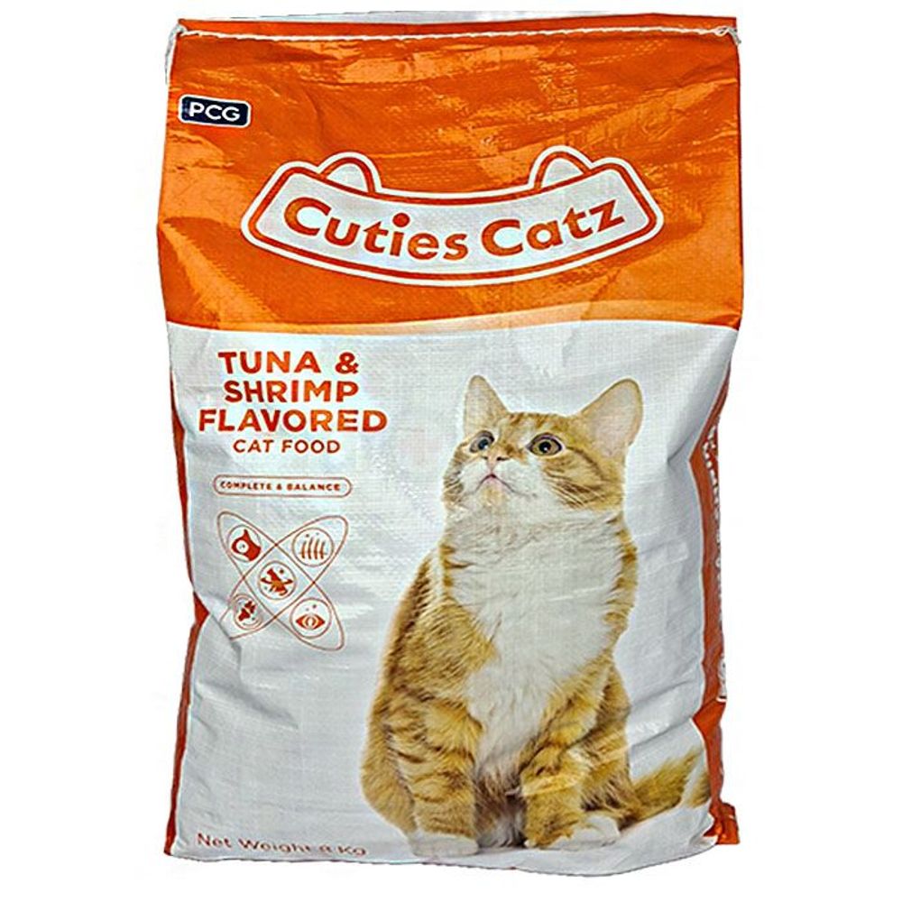 Cuties Catz Tuna And Shirmp Flavour Dry Cat Food - 8kg  
