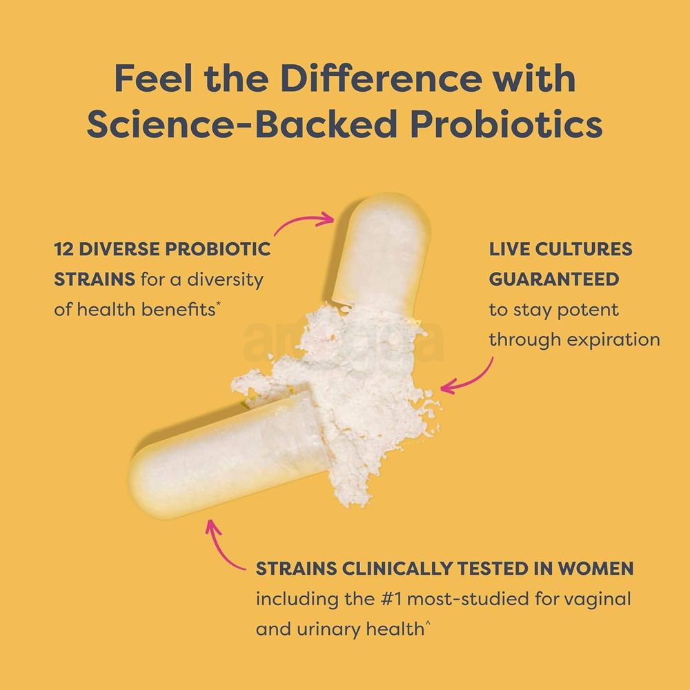 Renew Life Women's Care 25B Probiotic, 90 Count Delayed-Release Vegetarian Capsules  