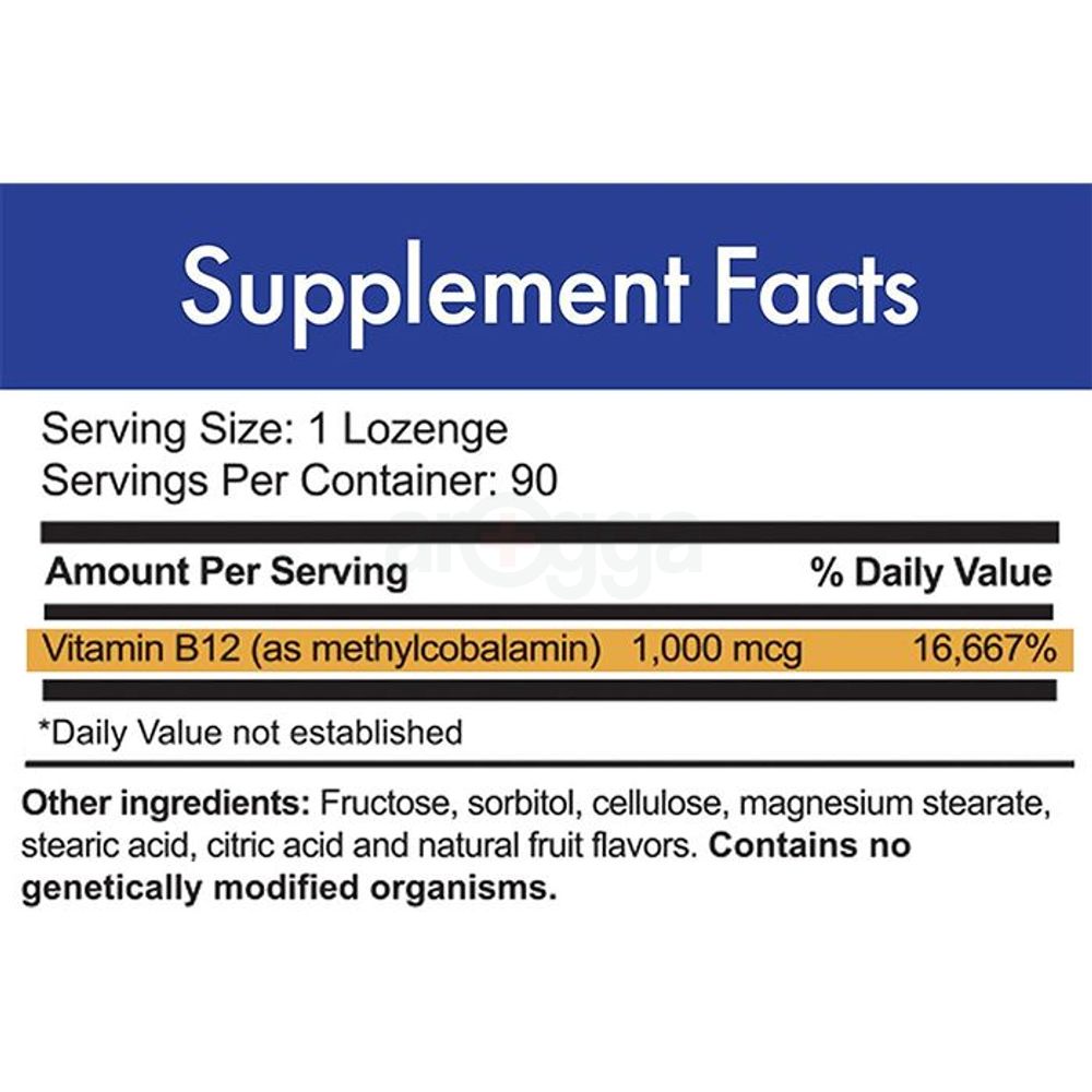 Stop Aging Now Max B-12 - 90 Lozenges  