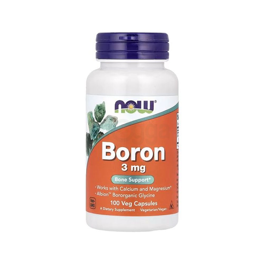 NOW Boron - 3mg - 100 Capsules  
