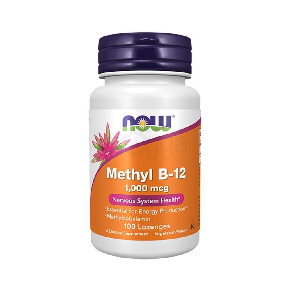 NOW Methyl B-12 1000mcg - 100 Lozenges  