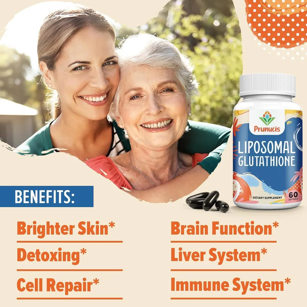 Prunucis Liposomal Glutathione 2400mg - 60 Capsules  