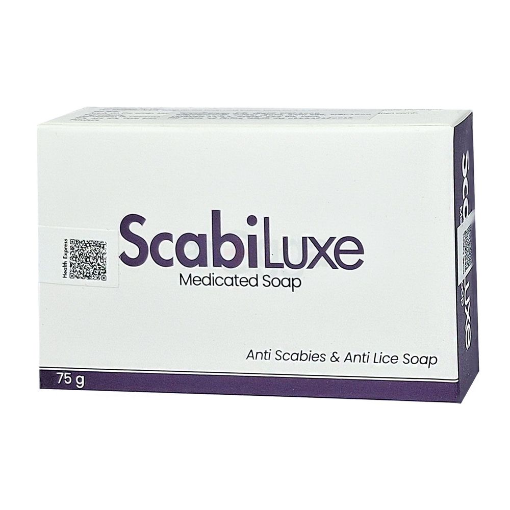 Scabiluxe Medicated Soap 75gm  