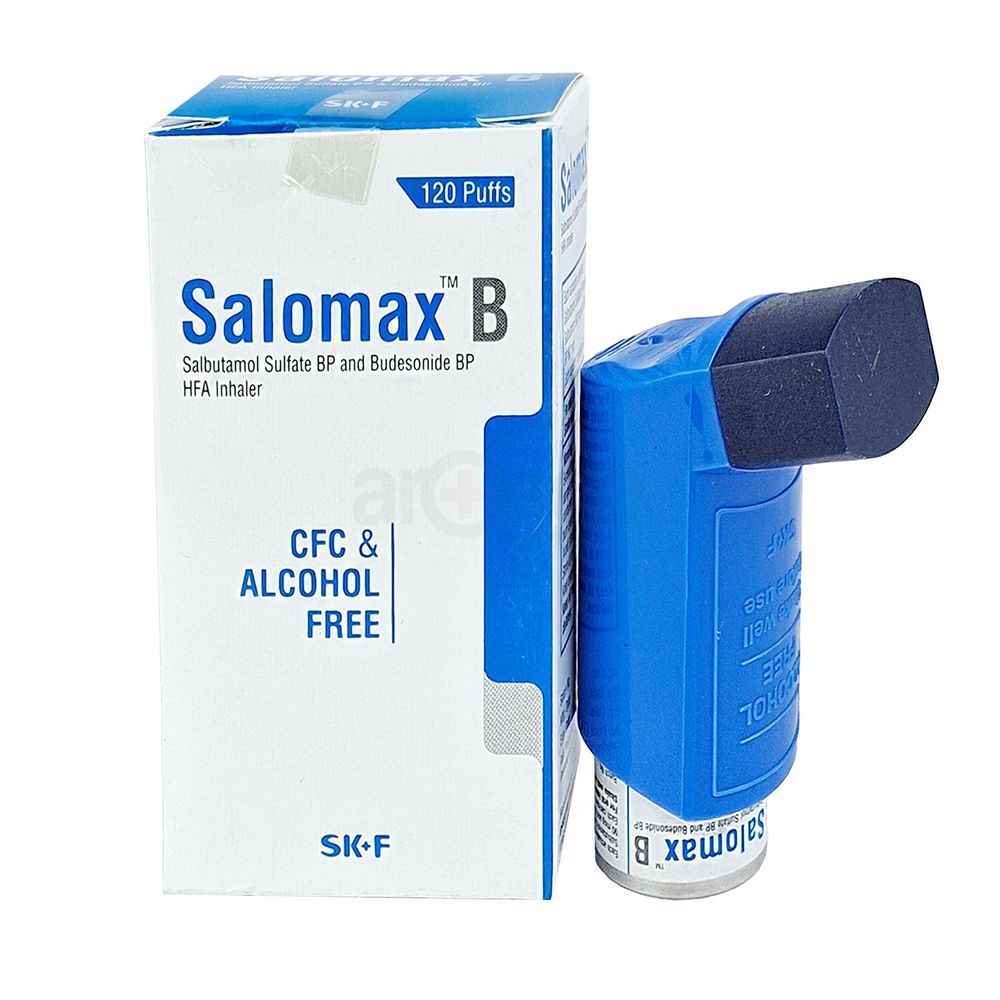Salomax B Inhaler 90mcg+80mcg inhaler
