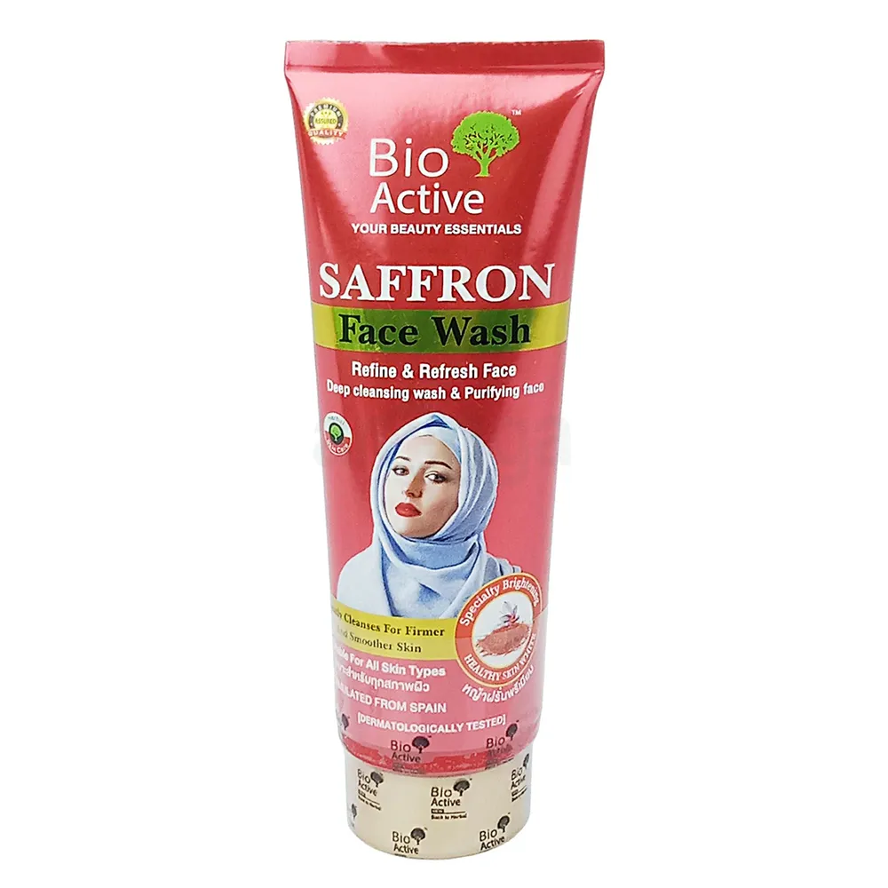 Bio Active Saffron Face Wash 90gm  