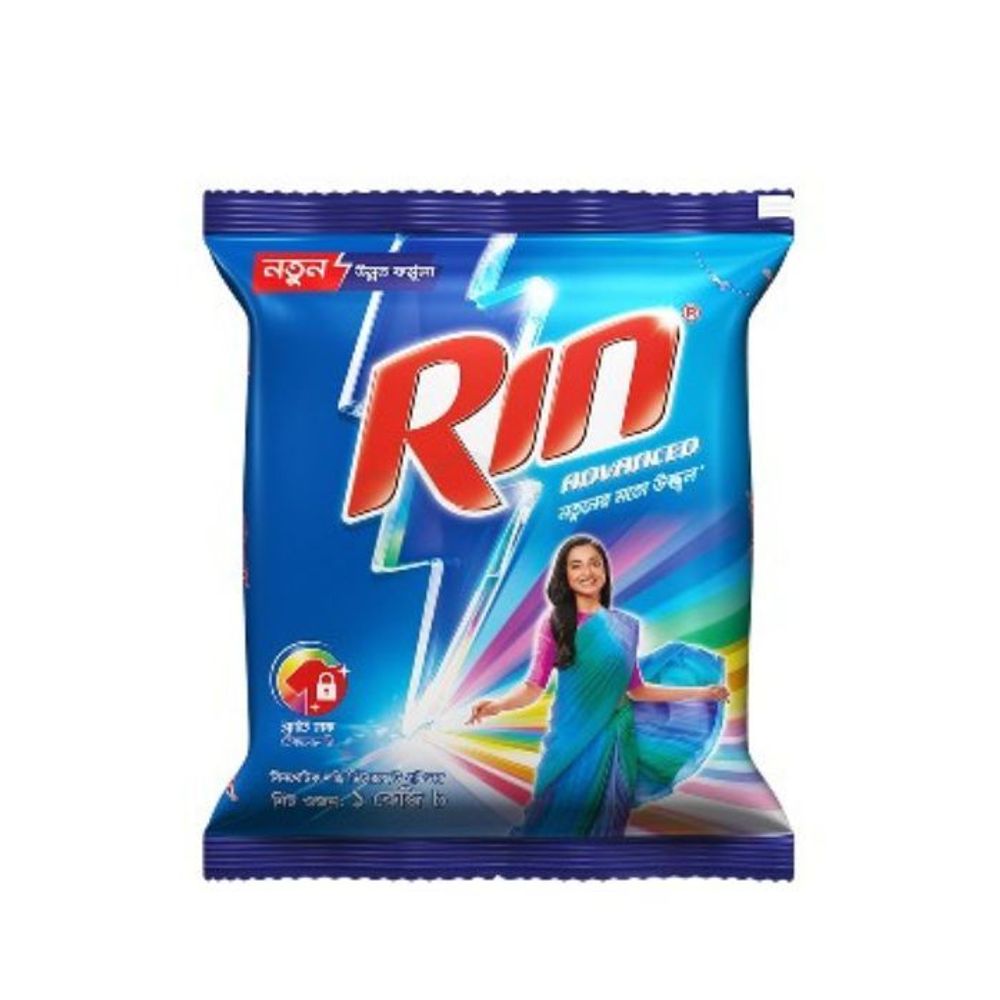 Rin Advanced Synthetic Laundry Detergent Powder 1kg price in Bangladesh ...