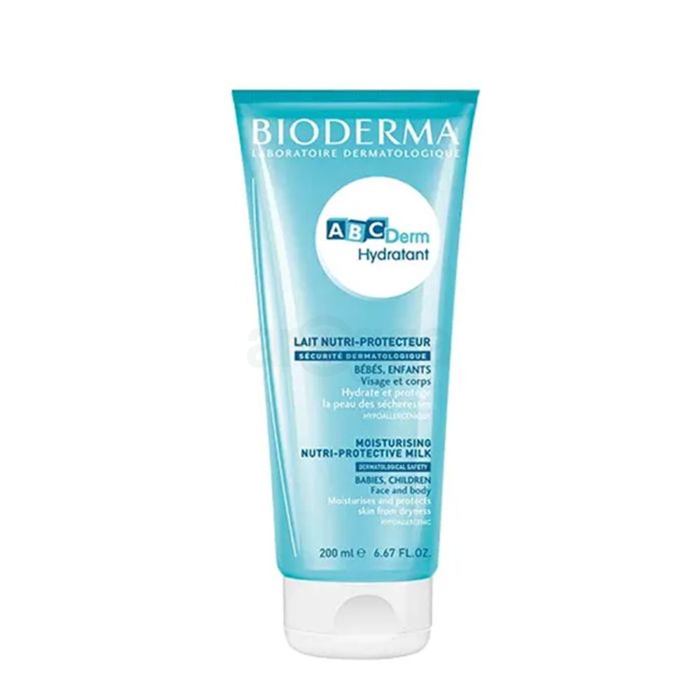 Bioderma ABC Derm Hydratant Baby Moisturising Nutri Protective Milk 200ml  