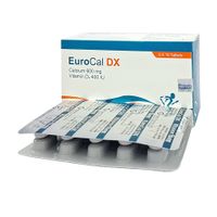 Eurocal-DX 600mg+400IU tablet