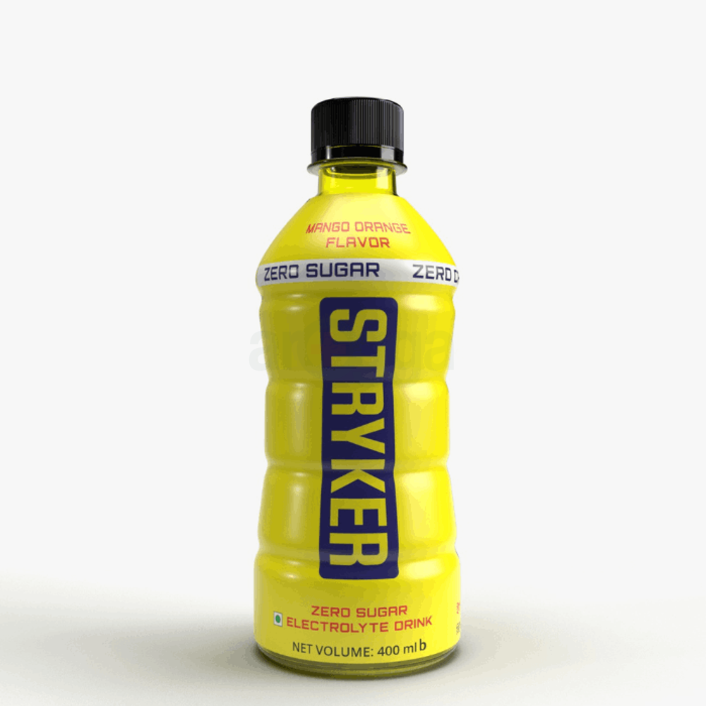 Stryker Zero Sugar Electrolyte Drinks Mango Orange Flavor  