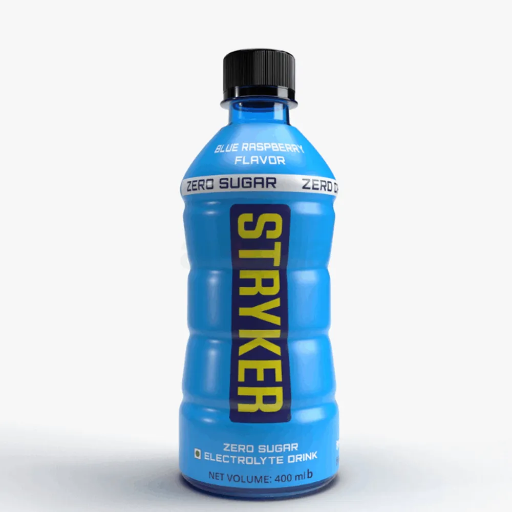 Stryker Zero Sugar Electrolyte Drinks Blue Raspberry Flavor  