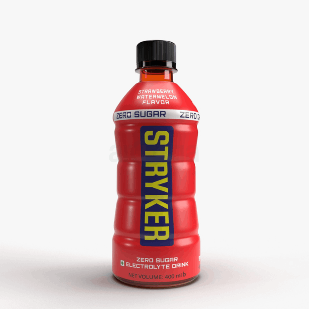 Stryker Zero Sugar Electrolyte Drinks Strawberry Watermelon Flavor  