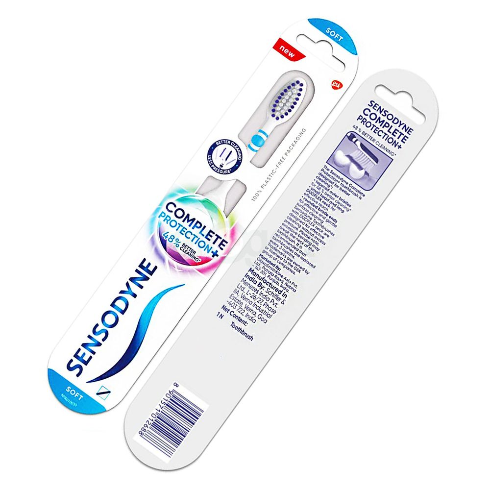 Sensodyne Complete Protection+ Toothbrush(Single)  