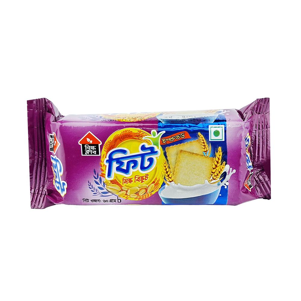 Bisk Club Fit Milk Crackers 60g  