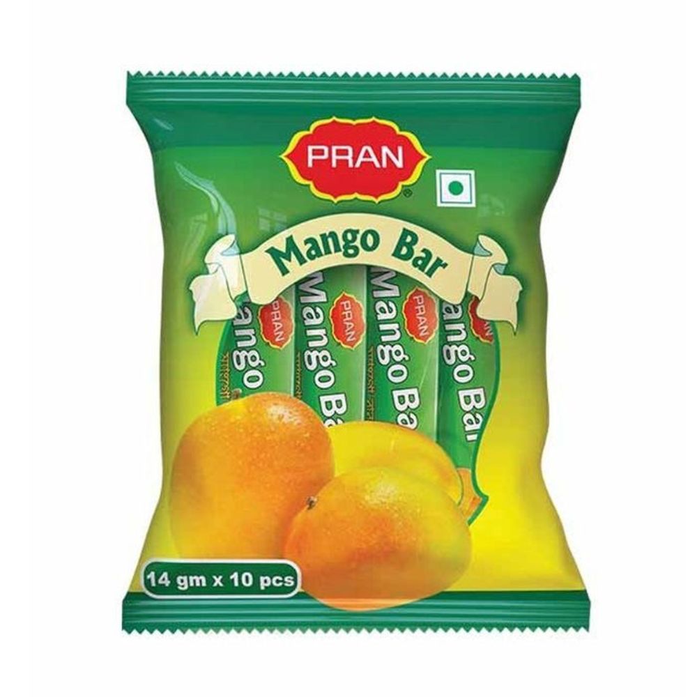 Pran Mango Bar (14gm*10Pcs)  