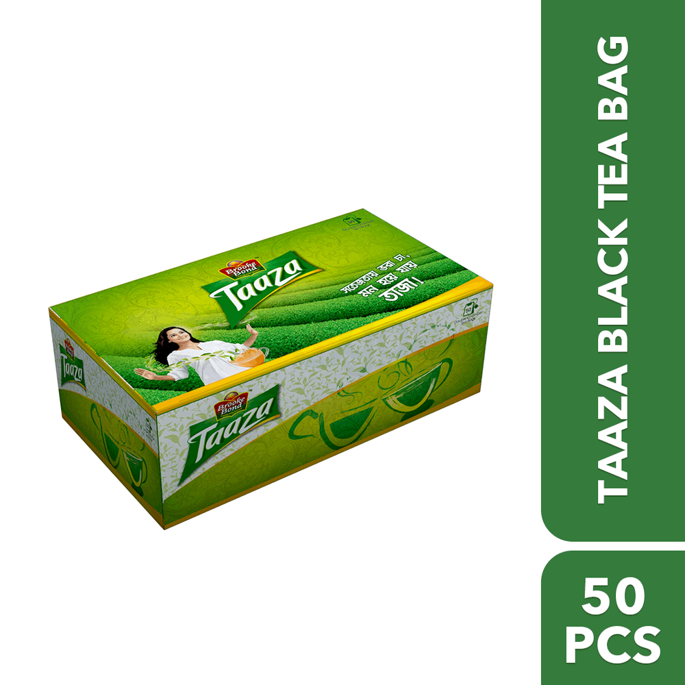 Brooke Bond Taaza Double Chamber Tea Bag 95g  