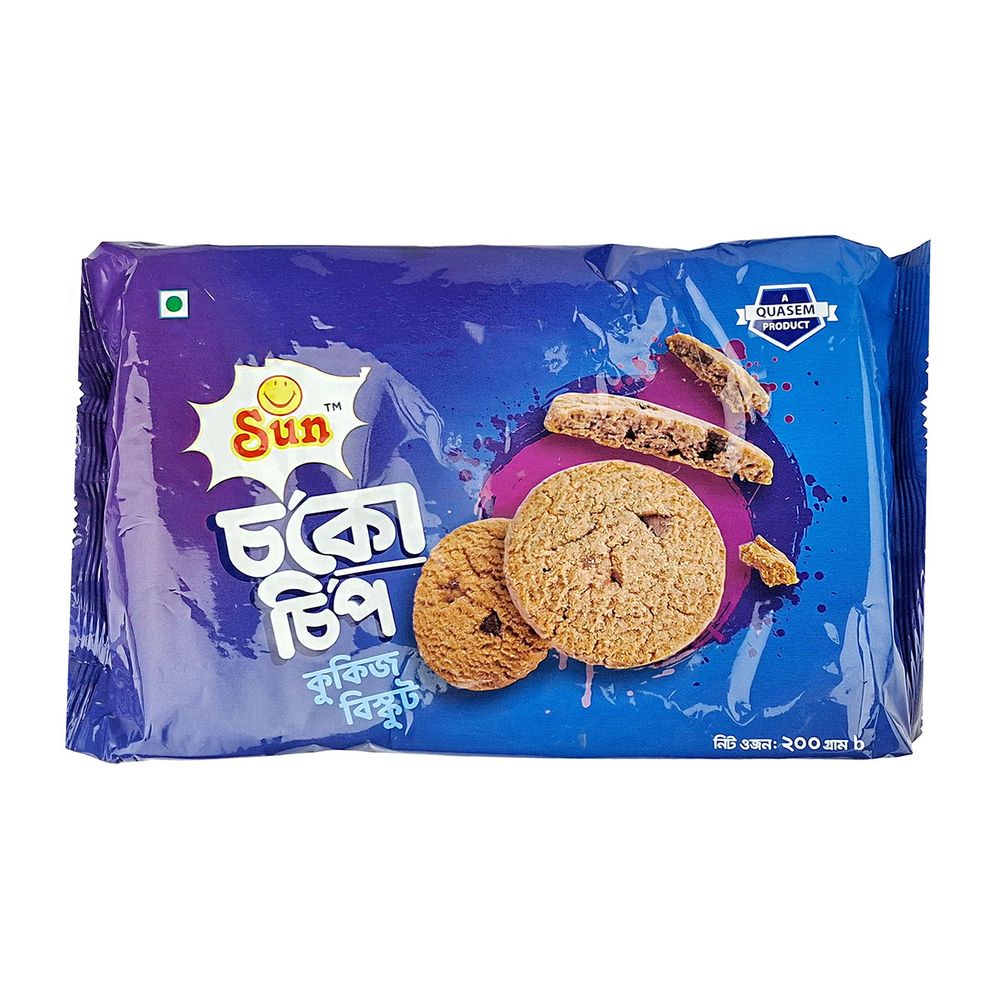 Sun Choco Chip Cookies Biscuit 200mg  