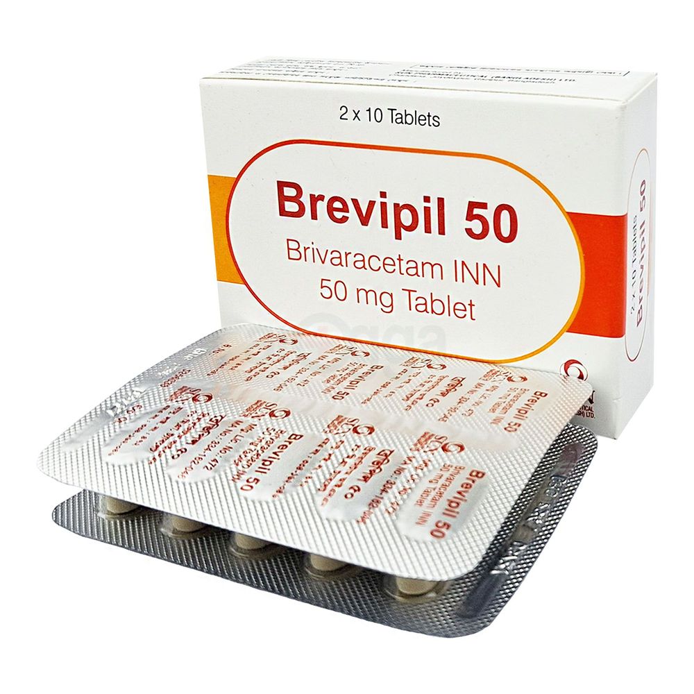 Brevipil 50mg tablet
