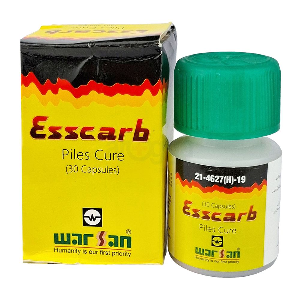 Esscarb Piles Cure 30 Capsules  