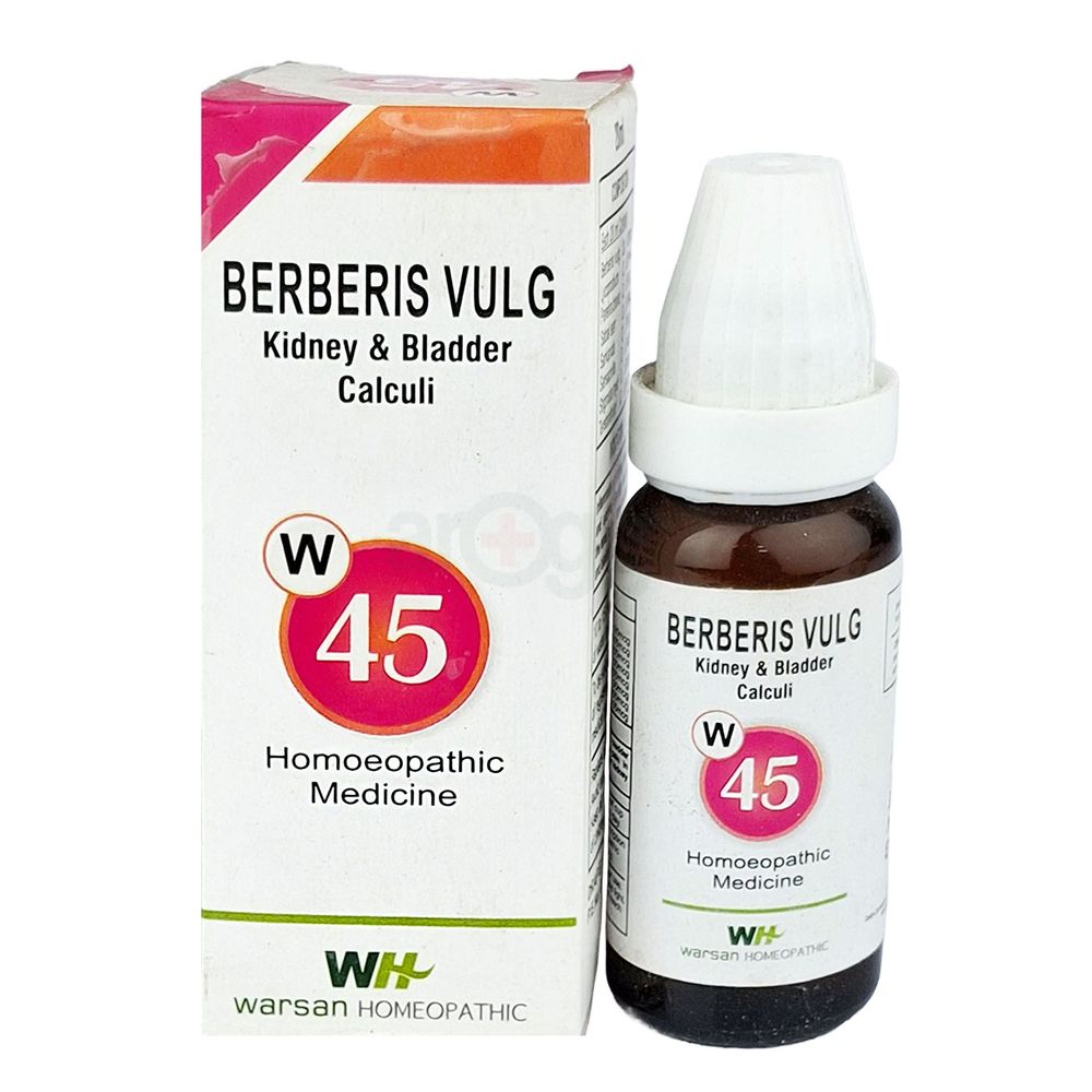 Berberis Vulg Kidney & Bladder Calculi (W45) 20ml  